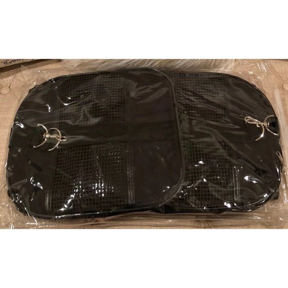 NEW! Colorpet Black Soft Sided Small Pet Animal Carrier Dog Cat - Picture 7 of 9